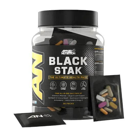 Applied Nutrition Black Stak - The Ultimate Health Pack 30 Packs