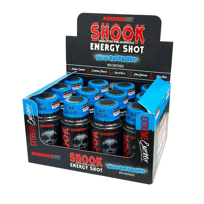 Murdered Out Shook Energy Shots 12 x 60ml