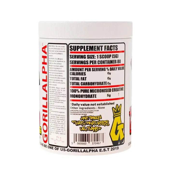 Gorillalpha Creatine 400g