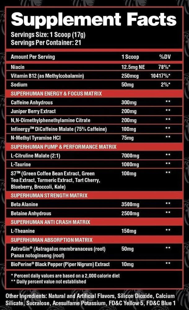 Alpha Lion Superhuman Supreme 357g