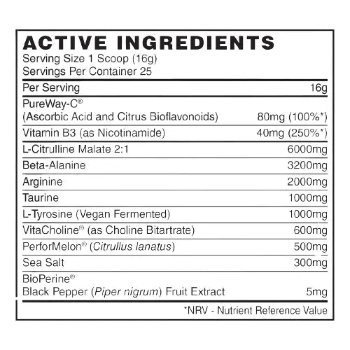 Naughty Boy Pump 400g